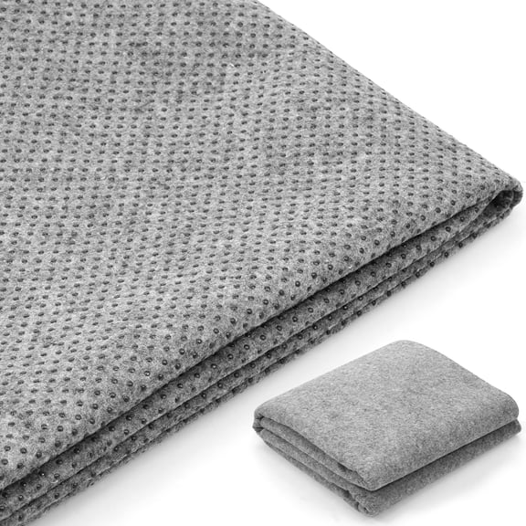 Ikoopy Tufting Cloth Backing Fabric 2 mm Thick Practical Rug Backing Nonslip Cloth Easy to Cut for Carpet Floor Mat Pet Mat