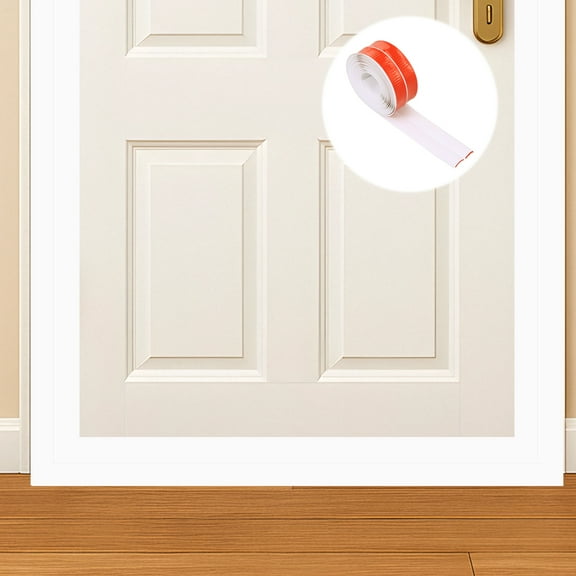 Ikoopy Wall Corner Protector Self Adhesive PVC Wall Edge Trim Peel and Stick Corner Molding Trim Easy to Install for Floor Home