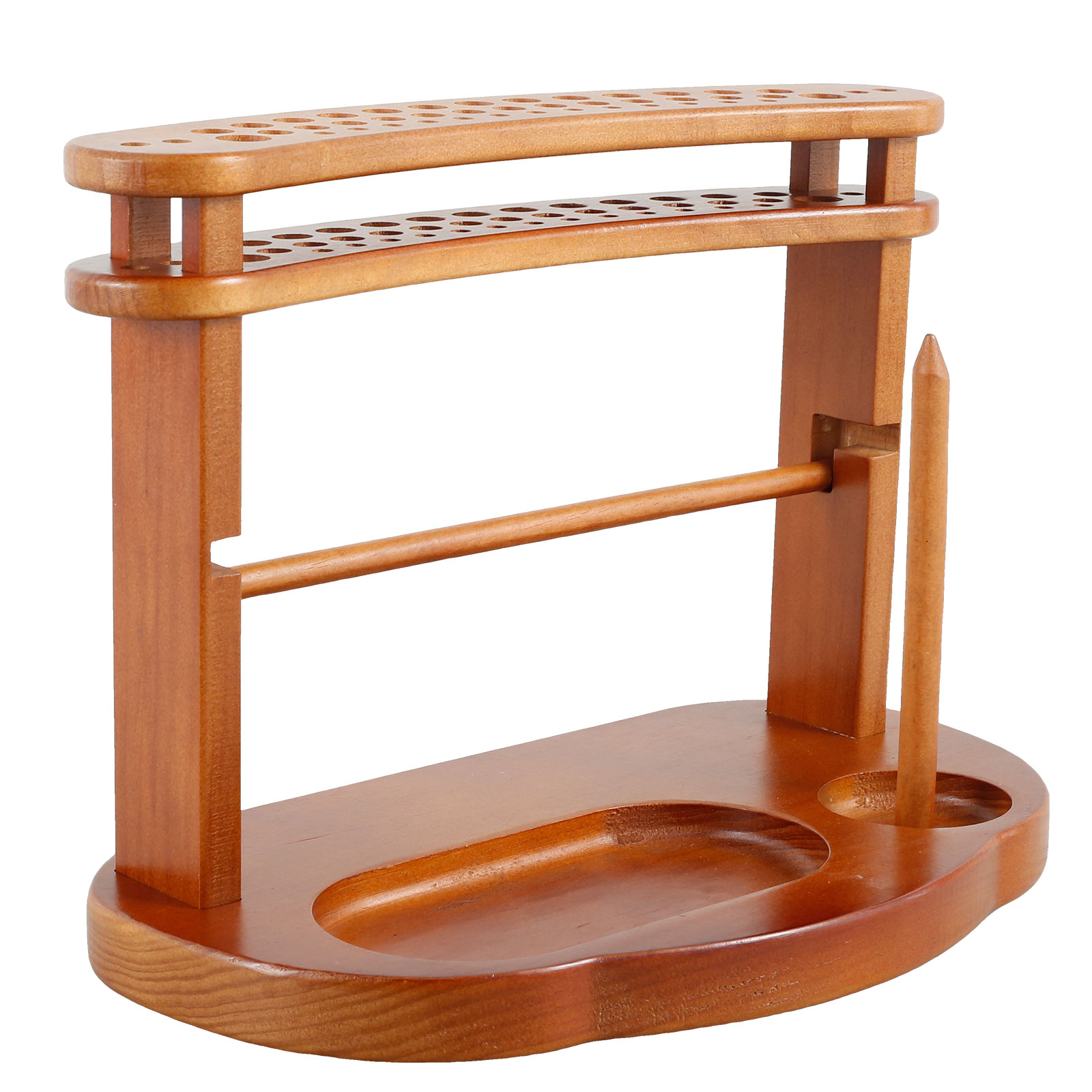 Aazon.co: Iioo Portable Yarn Holder - Wooden Yarn Spool Holder With...