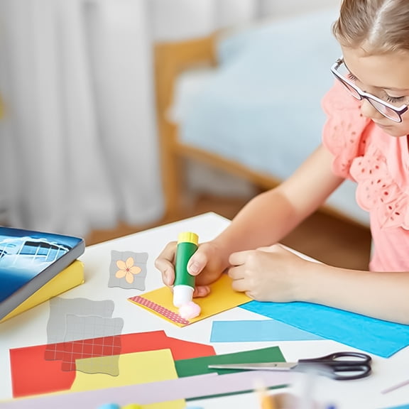 Ikoopy 7Pcs Acrylic Stamp Blocks Set with Grid Lines Wave Edge Clear Stamping Block Reusable Stamping Blocks Tools Smooth Surface Acrylic Stamp Block 7 Different Sizes for Scrapbooking DIY Crafts