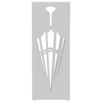 Ikoopy Umbrella Stand Metal Umbrella Holder Freestanding Umbrella Rack Hollowed Umbrella Stand Rack Rectangular Umbrella Storage Rack Indoor Walking Stick Holder for Home Entryway