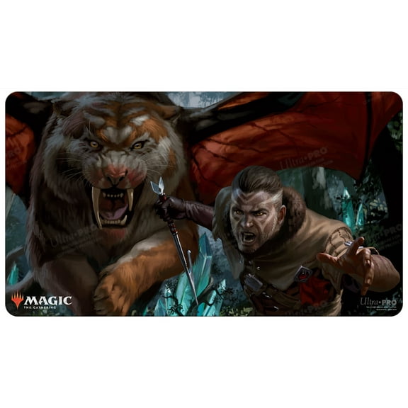 Ikoria: Lair of Behemoths Go for Blood Standard Gaming Playmat for Magic: The Gathering