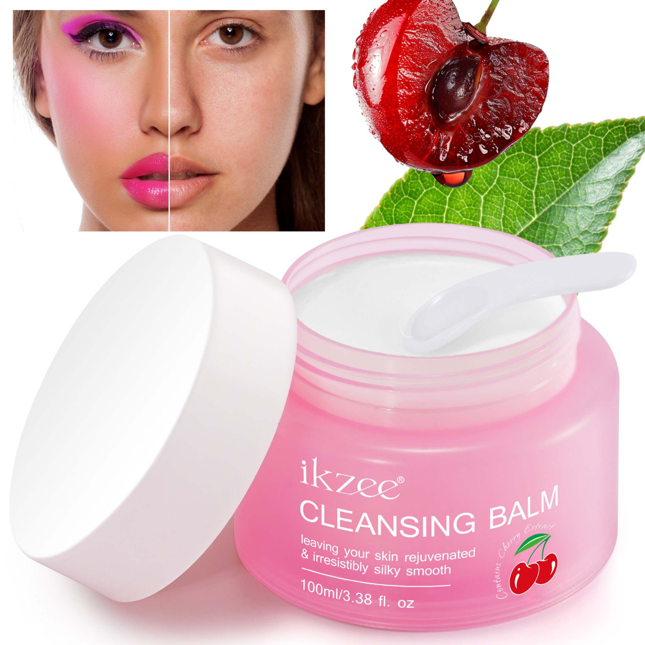 Ikzee Cleansing Balm,For Clean Makeup Remove, Hydrating & Nourising
