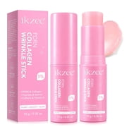 Ikzee PDRN Collagen Multi Balm Stick, Hydrating Face Balm with Peptides & Retinol, Multi-Use Skin Conditioning Care, 10g2Pack