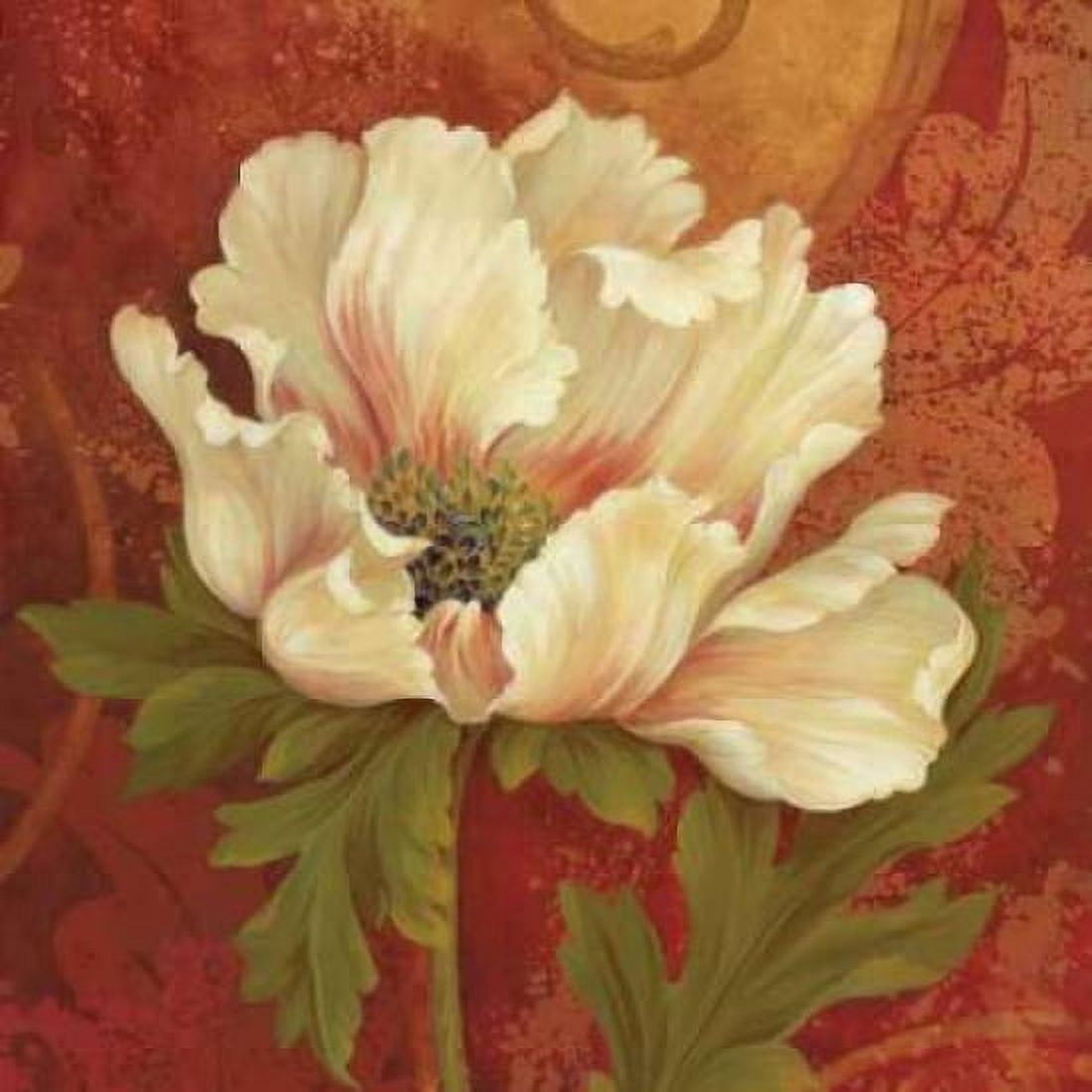 Il Ballo Rosso Square I Canvas Art - Pamela Gladding (24 x 24)