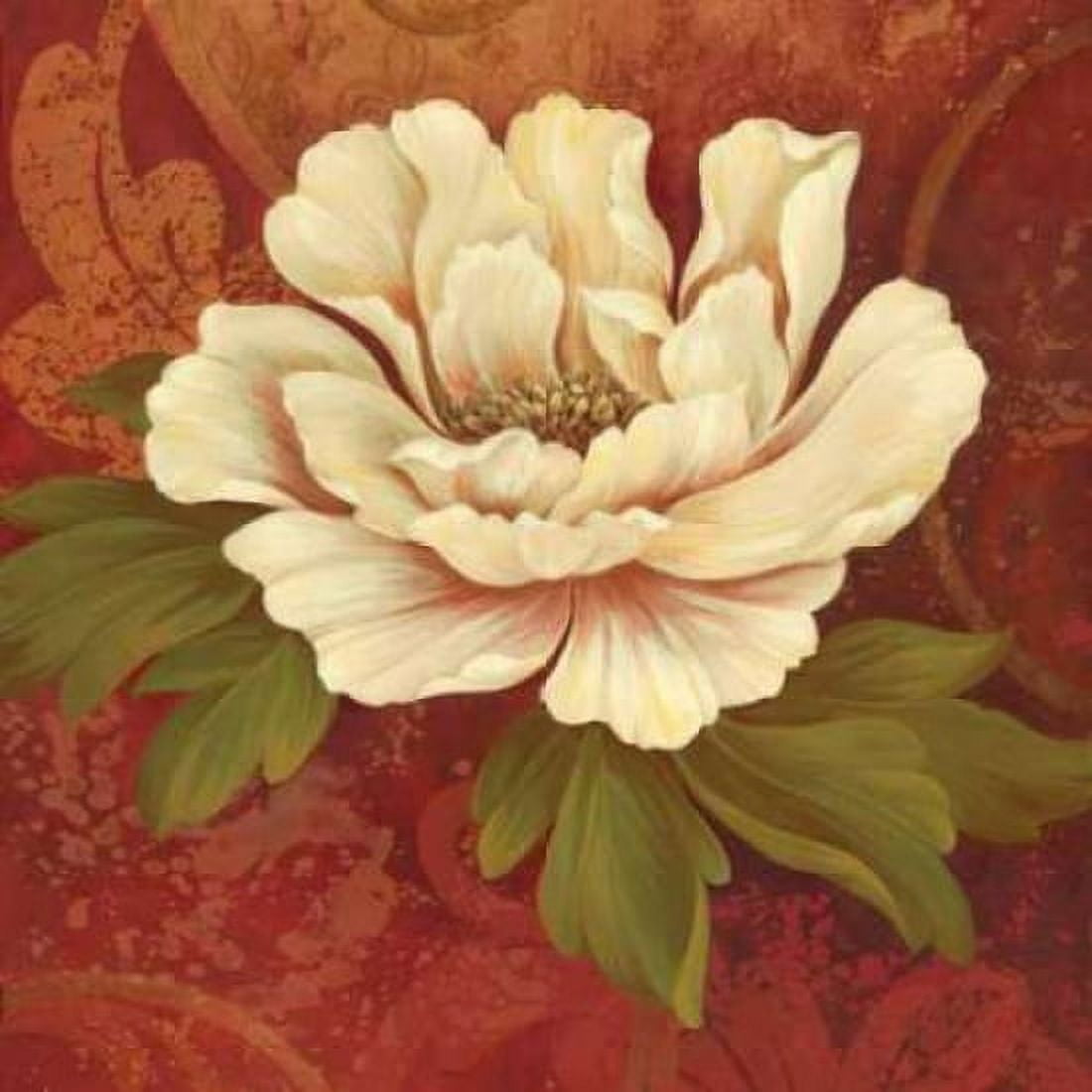 Il Ballo Rosso Square II Canvas Art - Pamela Gladding (24 x 24)