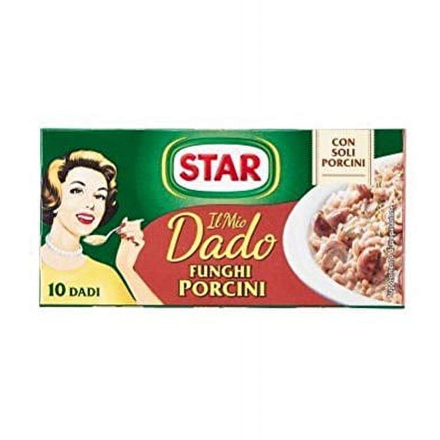 "Il Mio Dado Funghi Porcini" Bouillon Cubes, Porcini Mushroom 10Cubes