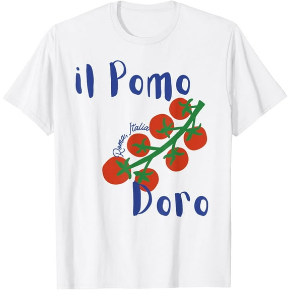 Il Pomodoro Roma Italia Tomatoes Italian Summer T-Shirt Unisex S-5XL Hot Trending Shirt, Vintage Birthday Gift