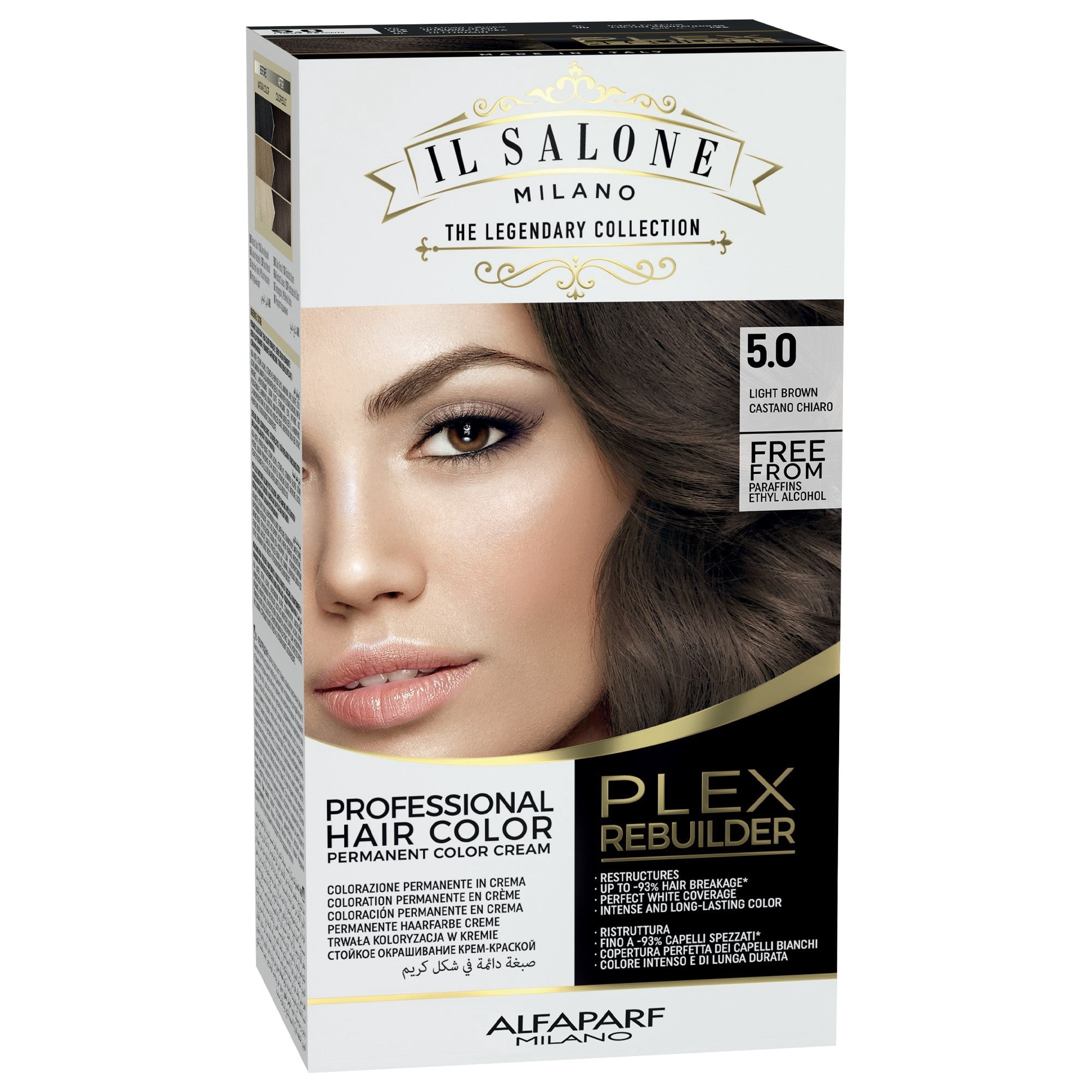 Il Salone Milano Plex Rebuilder Permanent Hair Color Kit - 4.0