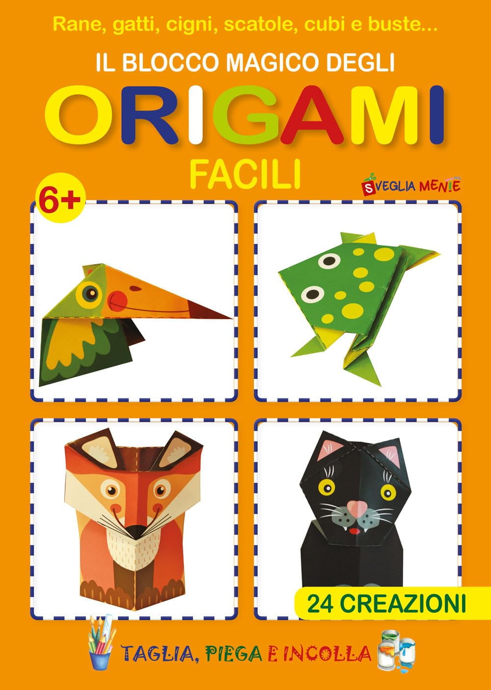 Il blocco magico degli origami facili. Rane, gatti, cigni, scatole, cubi e buste. 2 (Paperback)