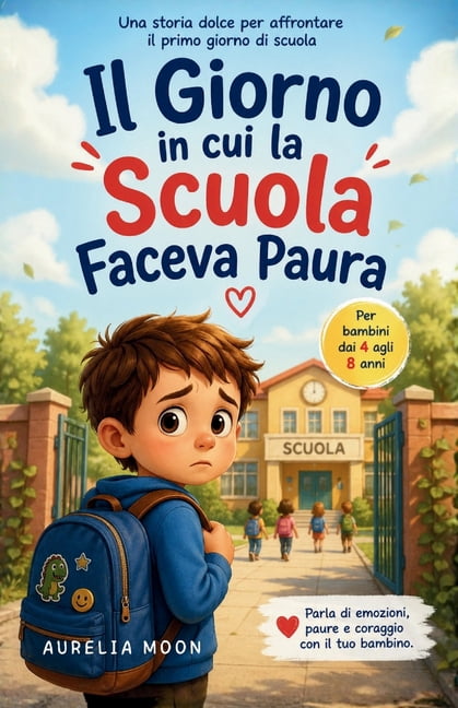 Il giorno in cui la scuola faceva paura: Una storia dolce per aiutare i bambini ad affrontare il primo giorno di scuola, (Paperback)