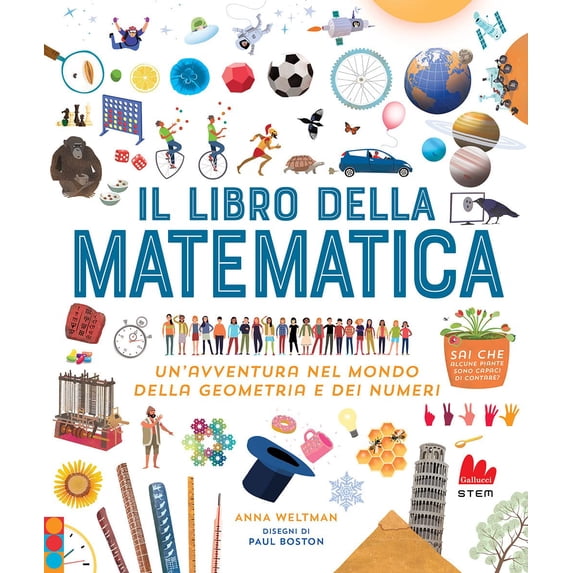 Anna Weltman,Paul Boston,Valentina Schettini Il libro della matematica (Hardcover)