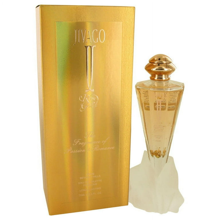 Jivago Rose Gold Eau De Toilette Spray By Ilana Jivago - 2.5 oz Jivago Rose Gold Eau De Toilette Spray By Ilana Jivago - 2.5 oz