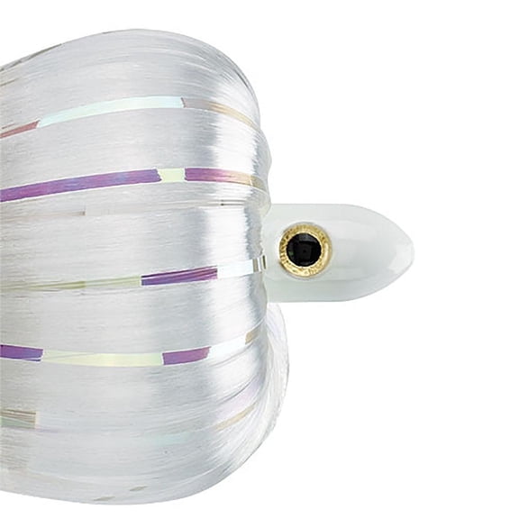 Iland CS189-CY Crusader Trolling Lure 7 1/2" 8 oz 3-D Eyes White