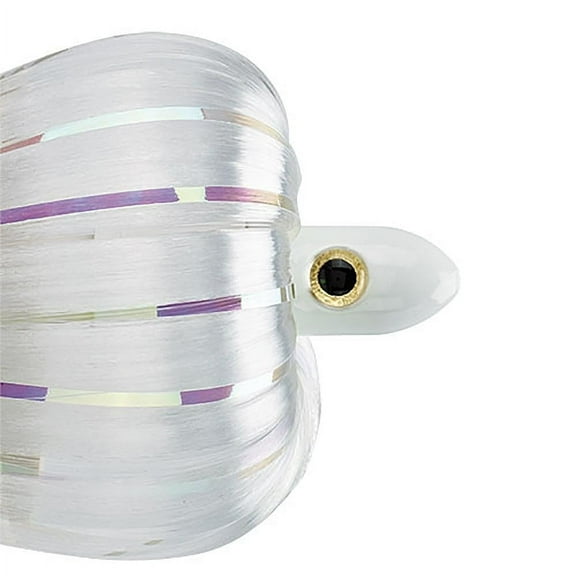 Iland CS189-CY Crusader Trolling Lure 7 1/2" 8 oz 3-D Eyes White