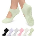 thumbnail interactive-video image 1 of Anti-Skid Yoga Socks - Perfect For Pilates, Ballet, Barre & More 1 of 14