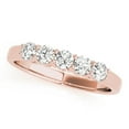 thumbnail image 1 of Ilano r50633-R-5 0.5 CT 14K Rose Gold Lab Grown Diamond Band, Size - 5, 1 of 1