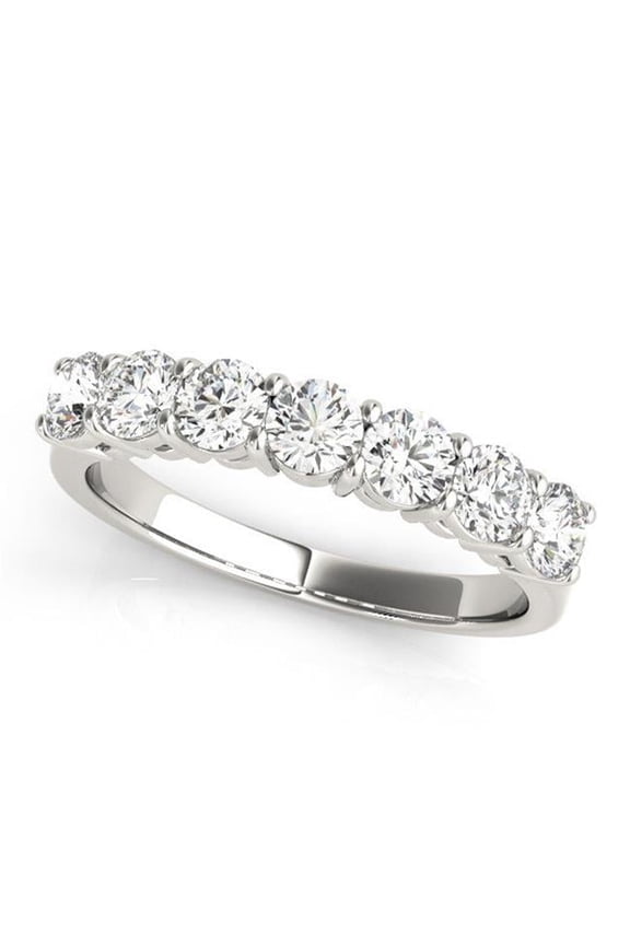 r84547-W-7 0.25 CT 14K White Gold Lab Grown Diamond Band, Size - 7