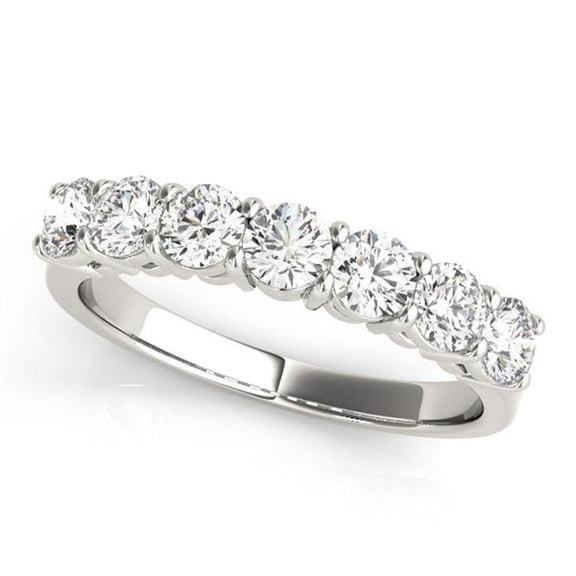 Ilano r84547-W-8 0.25 CT 14K White Gold Lab Grown Diamond Band, Size - 8