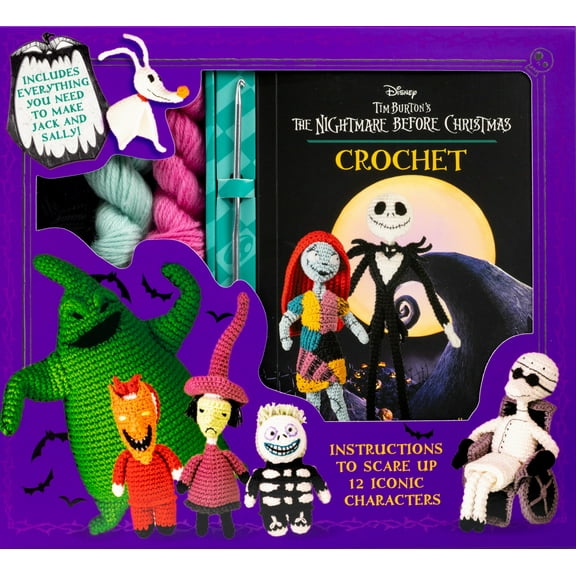 Disney Tim Burton's the Nightmare Before Christmas Crochet (Hardcover)