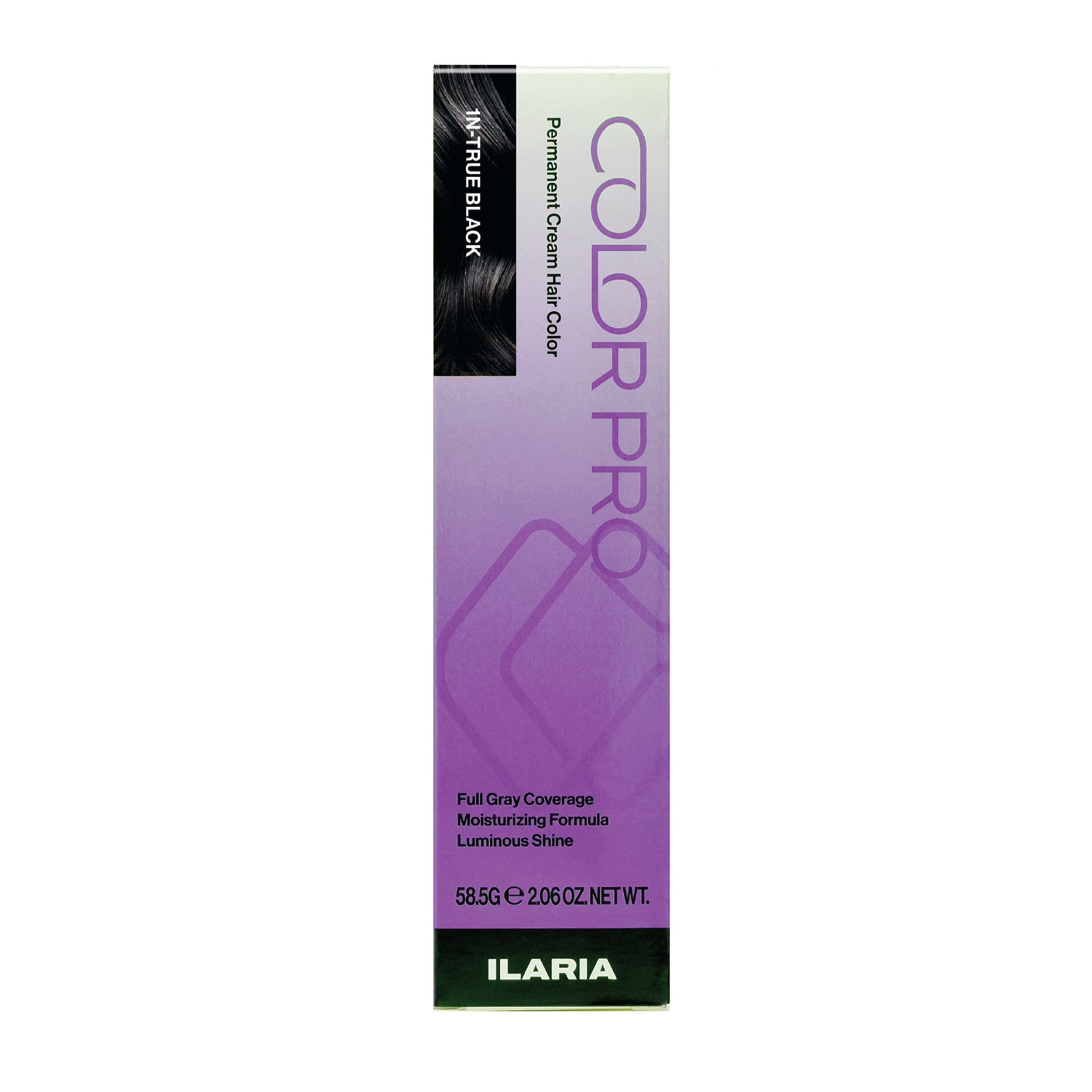 Ilaria COLORPRO Permanent Hair Color 1N-True Black 2 oz