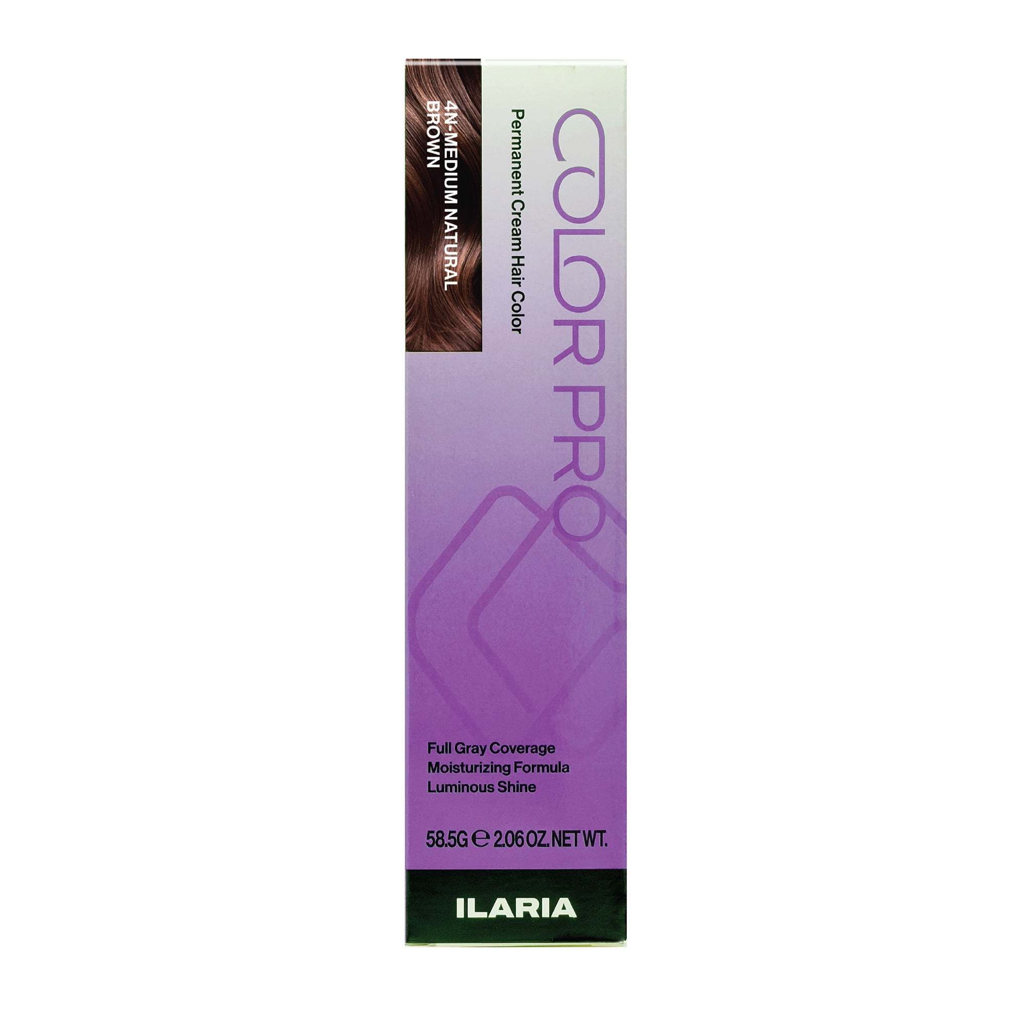 Ilaria COLORPRO Permanent Hair Color 4N-Medium Natural Brown 2 oz
