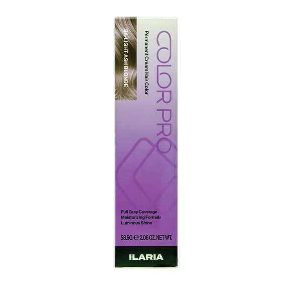 Ilaria COLORPRO Permanent Hair Color 8A-Light Ash Blonde 2oz