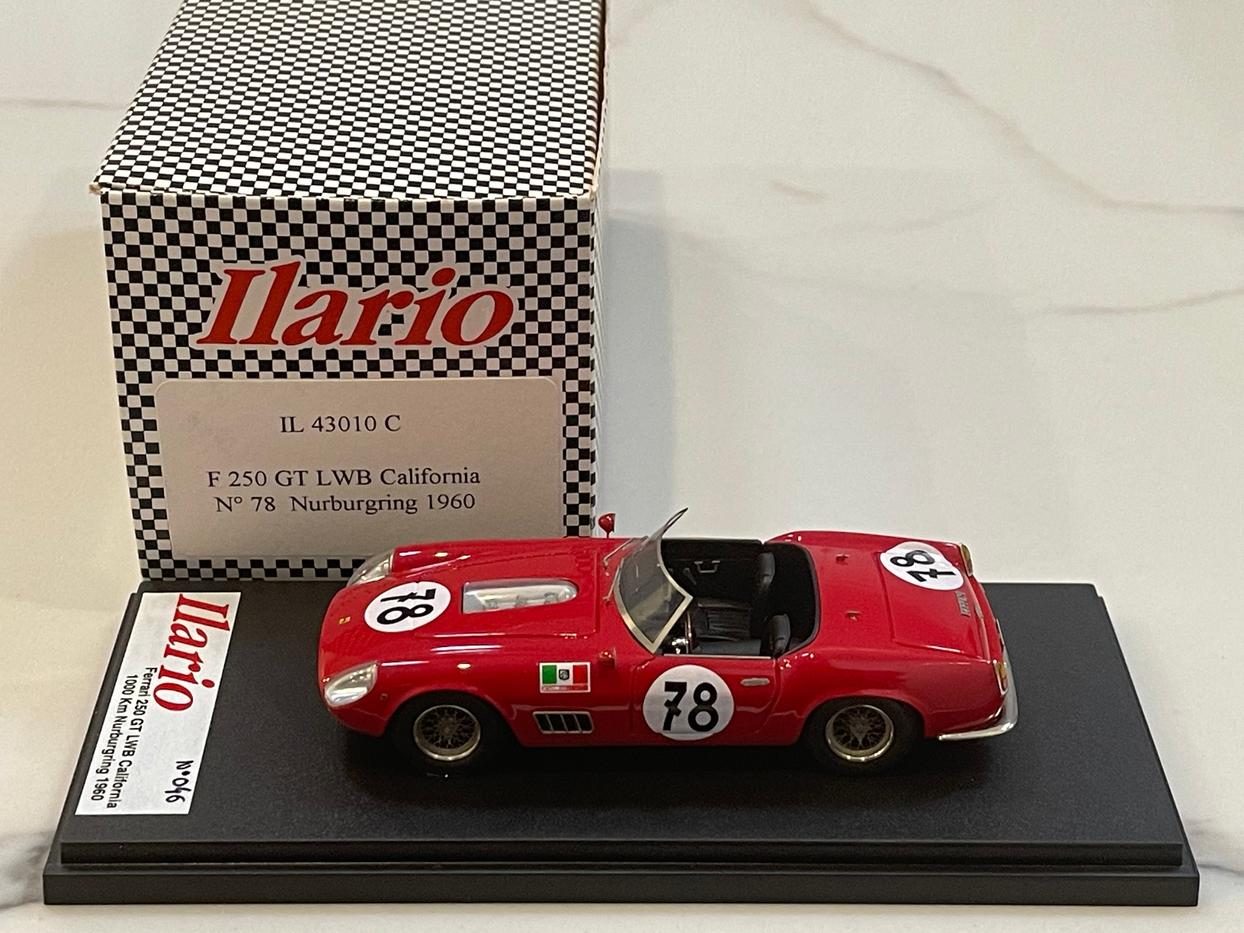 Miniature Ilario 1/43 Ferrari Prototype Enzo N°2 Noir – Future Development, Boîte