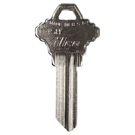 Ilco 1145H Key Blank, 5-pin H Keyway SC13 (10-Pack)