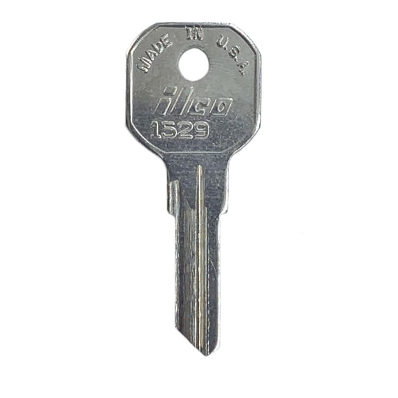Ilco 1529 Key Blank for Tool Box Lock 10-Pack
