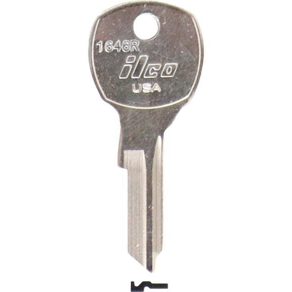 Ilco 1646R Key Blank For USPS Mailbox, Reverse Profile - Quantity 10