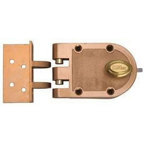 Ilco 530-53-41 Jimmyproof Deadbolt Lock, Single Cylinder