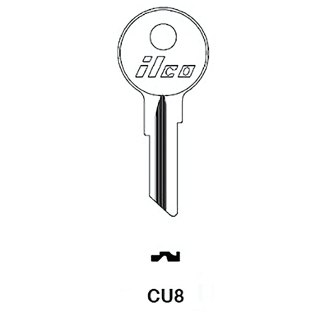 Ilco CU8 Key blank, Marine Switch Key (10-Pack) - Walmart.com
