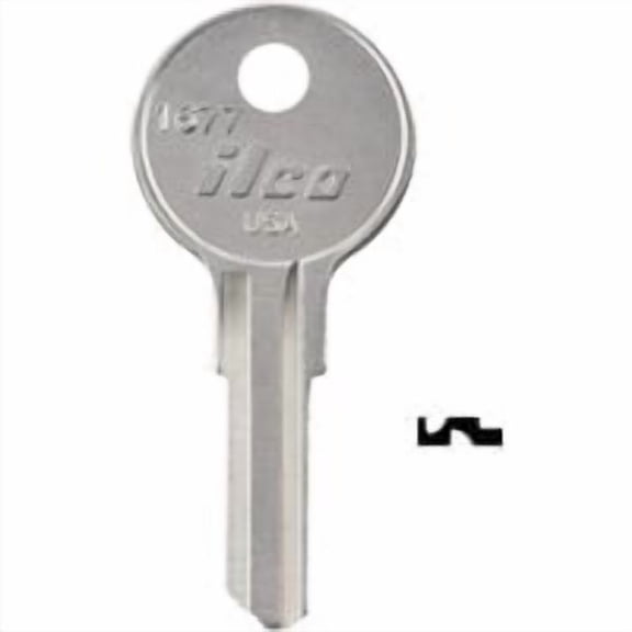 Ilco Corp. ILCO E-Z-Go Key Blank - Pack of 4 Bulk Value Case