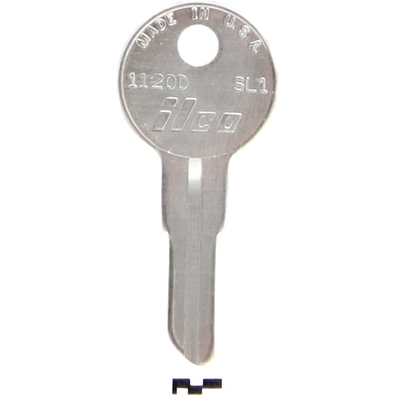 Ilco Corp. ILCO Slaymaker Padlock Key - Pack of 6