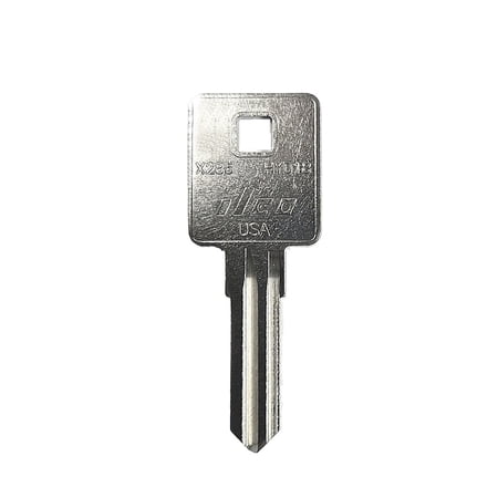 Ilco HYD18 Key Blank Replacement For Harley Davidson Replaces X285, Jet HYD17 (10-Pack)