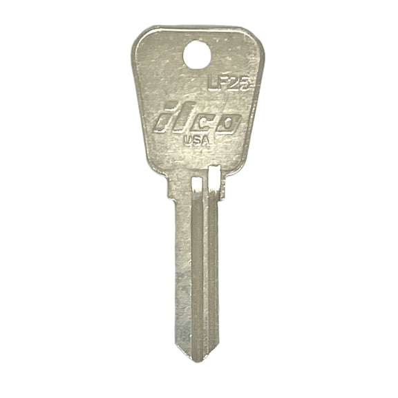 Ilco LF25 Key Blank, Replacement for some Lowe & Fletcher (10-Pack)