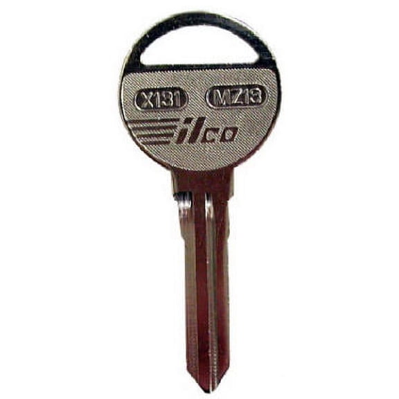 Kaba Ilco Corp. Mazda Automotive Key MZ13/X131 - Nickel Plated - 10 Pack