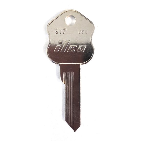 Ilco SY7 Security Safe Key Blanks Bag of 10