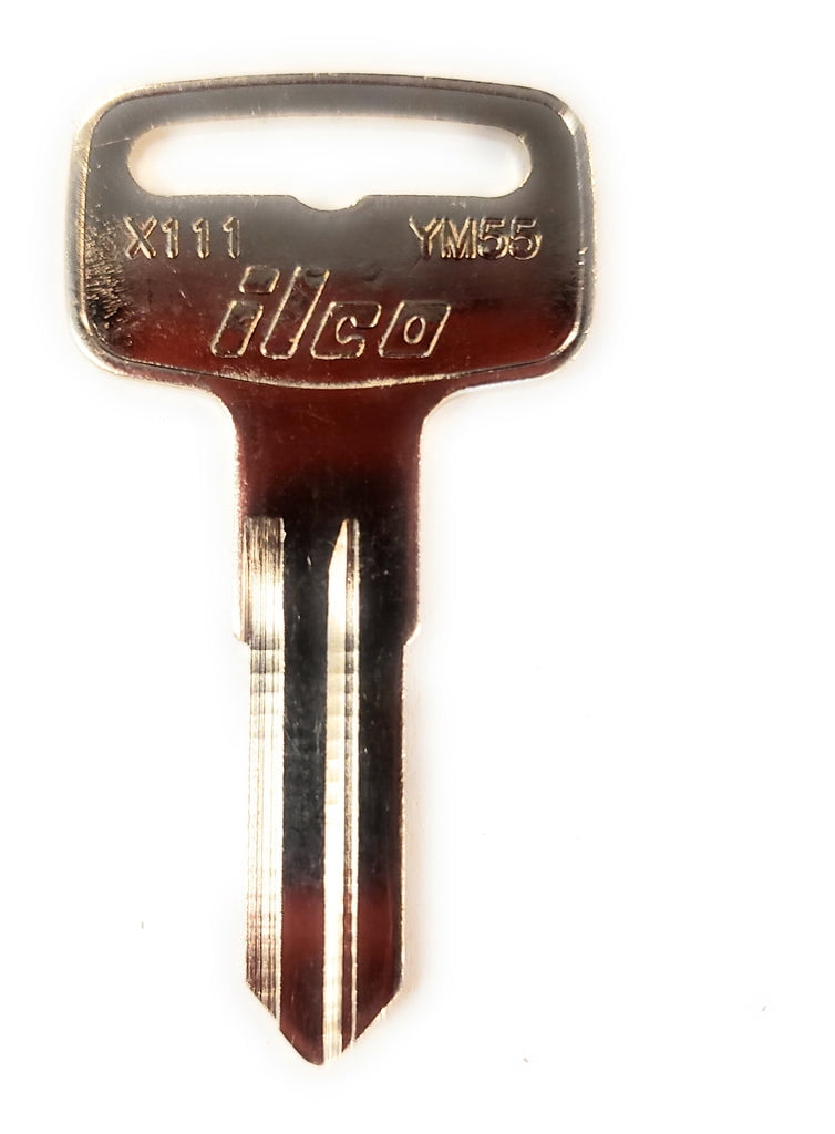 55 Key Ilco X111 Yamaha Motorcycle YM55 Key Blanks Bag of 10 - Walmart.com