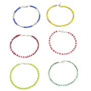 Ilde Already Blessed Bracelet 6 PACK Santeria,obattala,Orula,ochun,OGGUN,elegua