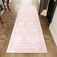thumbnail image 1 of Ileading 2' x 6' Boho Runner Rug, Non Slip Washable Shaggy Soft Carpet Area Rug for Hallways Entryway Bedroom, 1 of 15