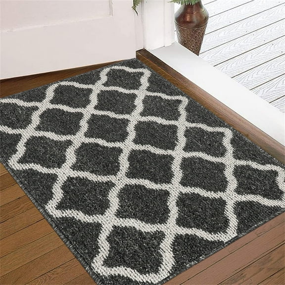 Ileading 24" x 36" Runner Rugs Non Slip Washable Carpet Runner Rugs for Entryway, Hallways, Bathroom
