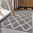 thumbnail image 1 of Ileading Non Slip Washable Entryway Dark Grey Rug Runner, 24" x 36", 1 of 6