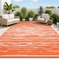 thumbnail image 1 of Ileading 9'x 12' Outdoor Rug for Patio Clearance, Reversible Outdoor Plastic Straw Camping Rug, Portable Washable Reversible Mats for Camping, RV, Picnic, Beach, Backyard, Pool Deck, 1 of 10