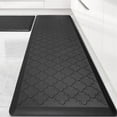 thumbnail image 1 of Ileading Anti Fatigue Kitchen Mat 2 Set, 20" x 30"+20"x 60", Thick 0.5 inch Non Slip Waterproof Kitchen Rugs and Mats, 1 of 11