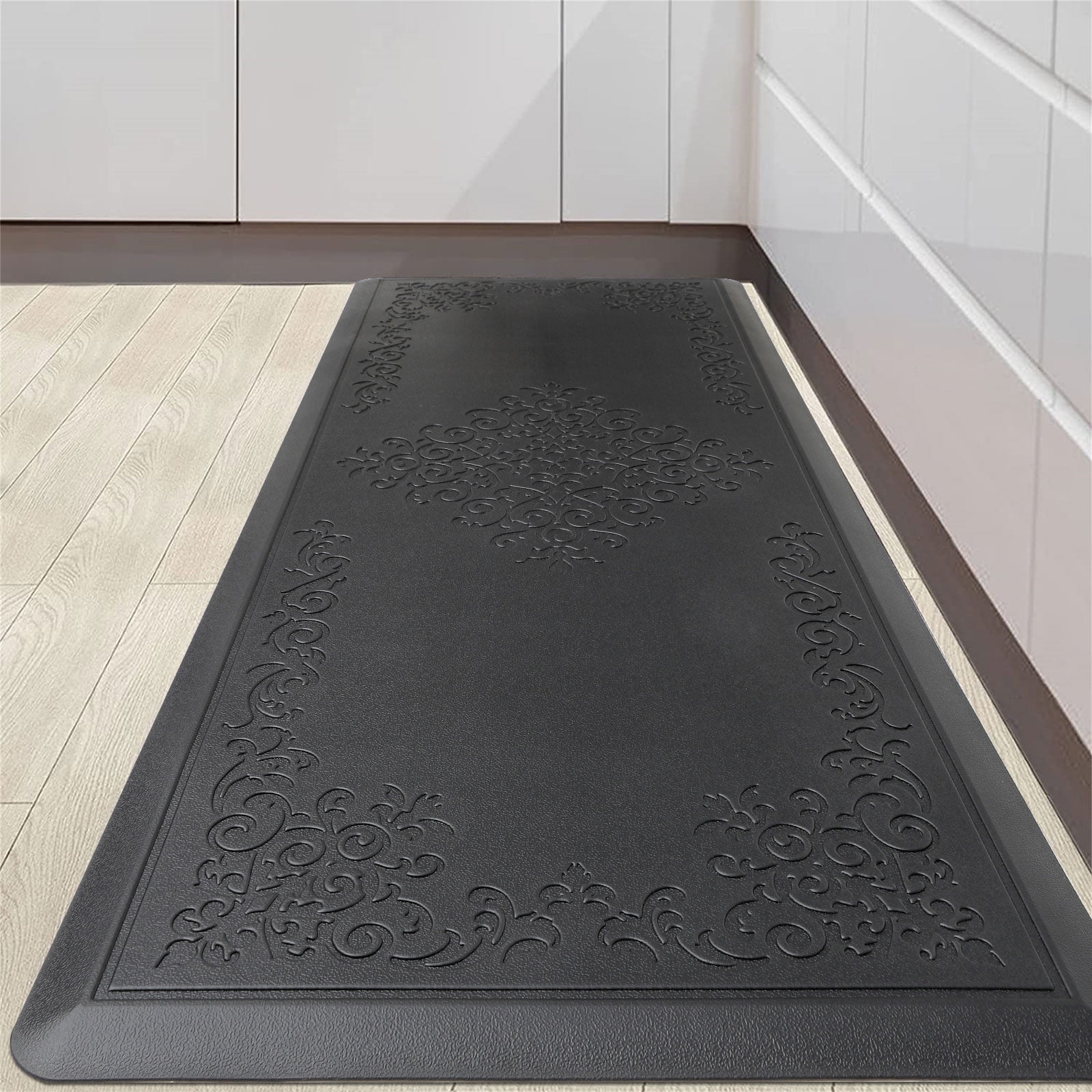Ileading Kitchen Mat Cushioned Anti Fatigue Floor Mat,Thick Non Slip  Waterproof Kitchen Rugs and Mats,Heavy Duty Foam Standing Mat for Kitchen, Floor,Office,Desk,Sink,Laundry (20 x 60) 