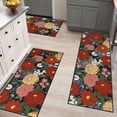 thumbnail image 1 of Ileading Boho Kitchen Rugs Sets of 3 Kitchen Runner Rugs and Mats Non Skid Washable Kitchen Mats, 1 of 14