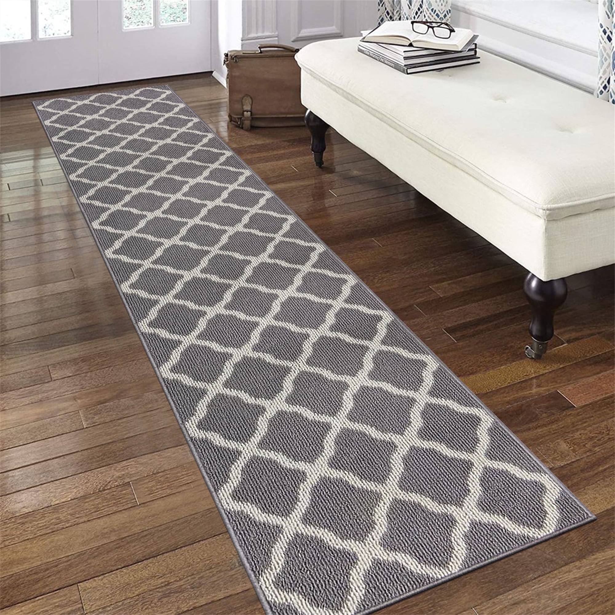 Ileading Runner Rugs Non Slip Washable Carpet Runner Rugs for Entryway ...