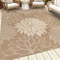 thumbnail image 1 of Ileading Outdoor Rugs for Patios Clearance 6'x9' Waterproof Patio Mat Plastic Straw Rug Reversible RV Camping Tent Rug Outside Area Rug for RV, Patios,Deck, Beach,Balcony, Camping, 1 of 12